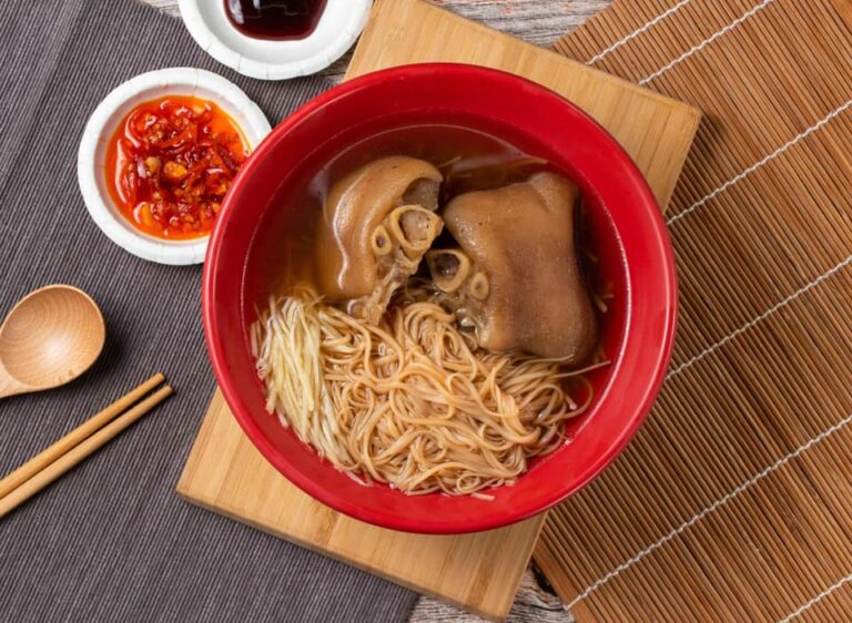 當歸豬腳麵線永和美食